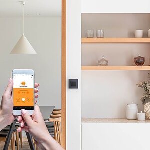 Niko Home Control app in woning